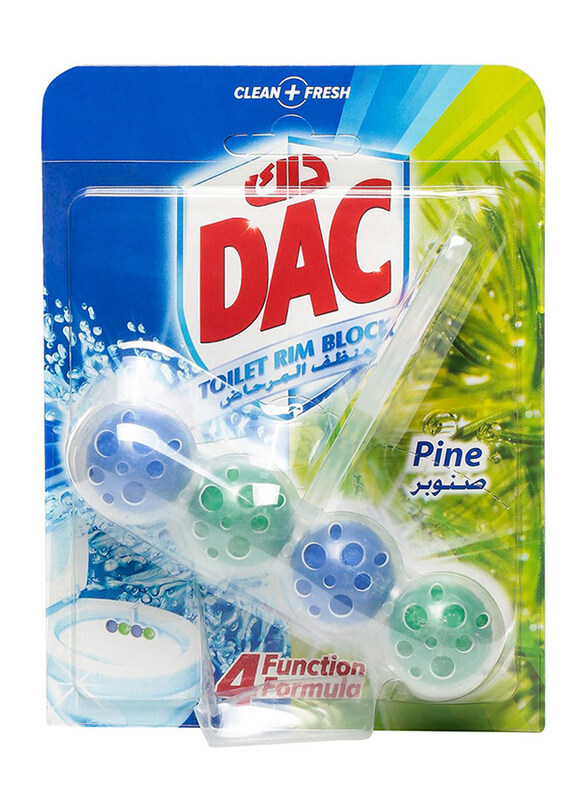 

DAC Power Active Pine Toilet Rim Block, 4 Pieces, 50g