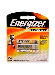 Energizer Advanced Power Boost Battery, X91rp2, 2 Piece, Multicolour