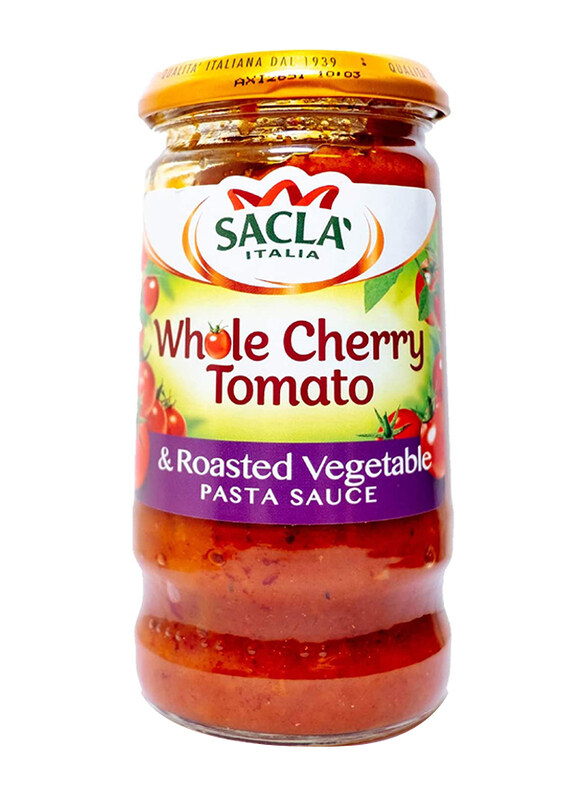 

Sacla Whole Cherry Tomato & Roasted Vegetable Pasta Sauce, 350g