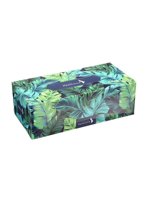 

Peacock Deluxe 2-Ply Facial Tissue, 150 Sheets