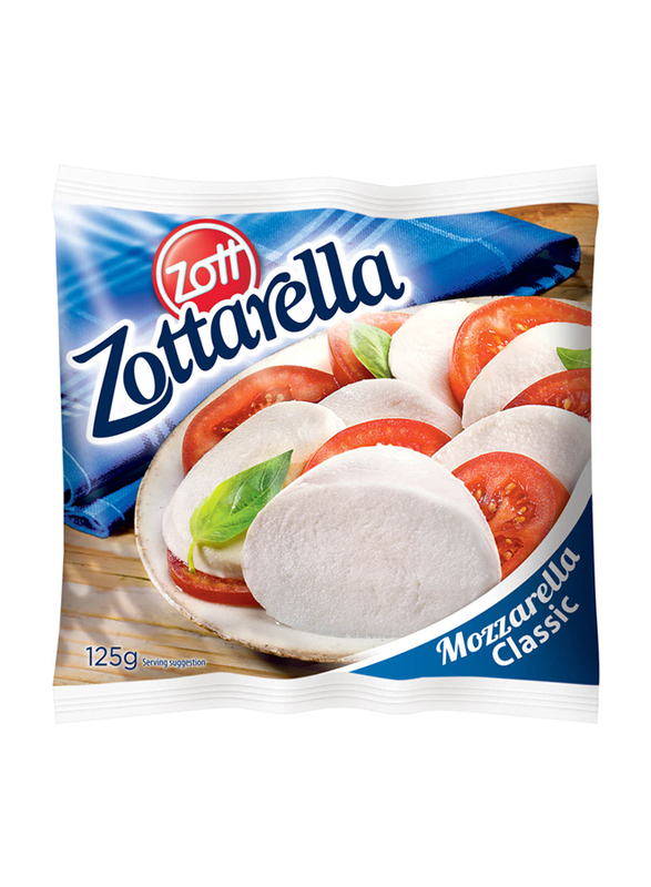 Zott Zottarella Classic Mozzarella Cheese Balls, 125g