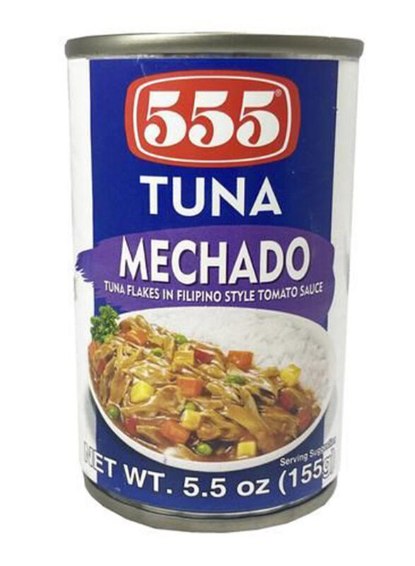 

555 Tuna Flakes Mechado, 155g