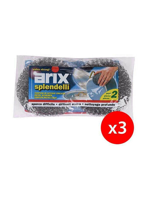 

Arix Metal Scourer, 2 Pieces