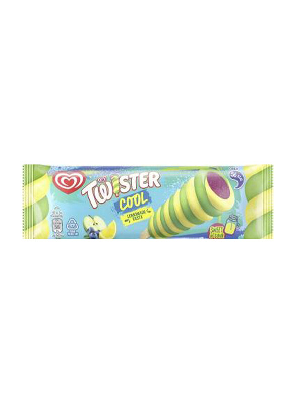 Kwality Wall's Max Twister Cool Lemonade Taste Ice Cream, 65ml