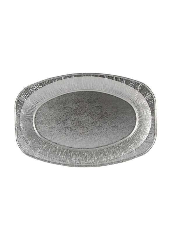 Falcon Aluminium Oval Platter, 5 Piece, Silver