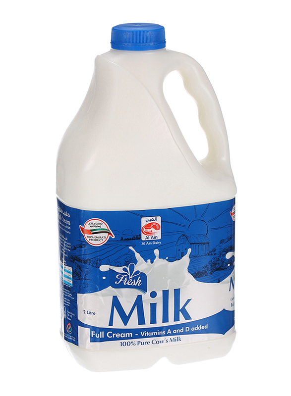 Al Ain Full Cream Fresh Milk, 2L