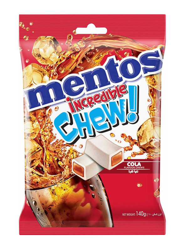 

Mentos Cola Flavor Incredible Chew Bag, 140g