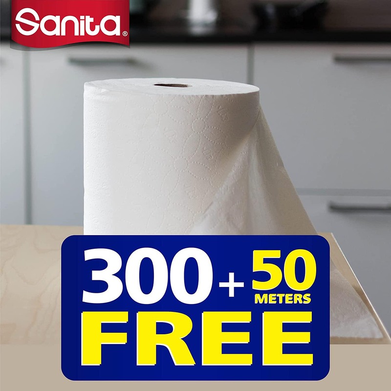 Sanita Club Dura Strong Tissue Roll, 350 Meters