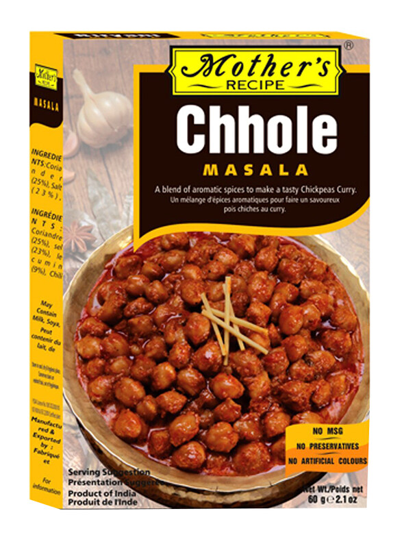 

Mothers Recipe Chole Masala, 60g