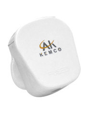 Ak Kemco Square Plug, White