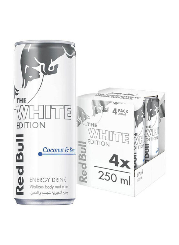 

Red Bull White Edition Energy Drink, 4 x 250ml