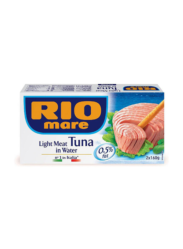

Rio Light Meat Tuna in Water, 2 Pieces x 160g