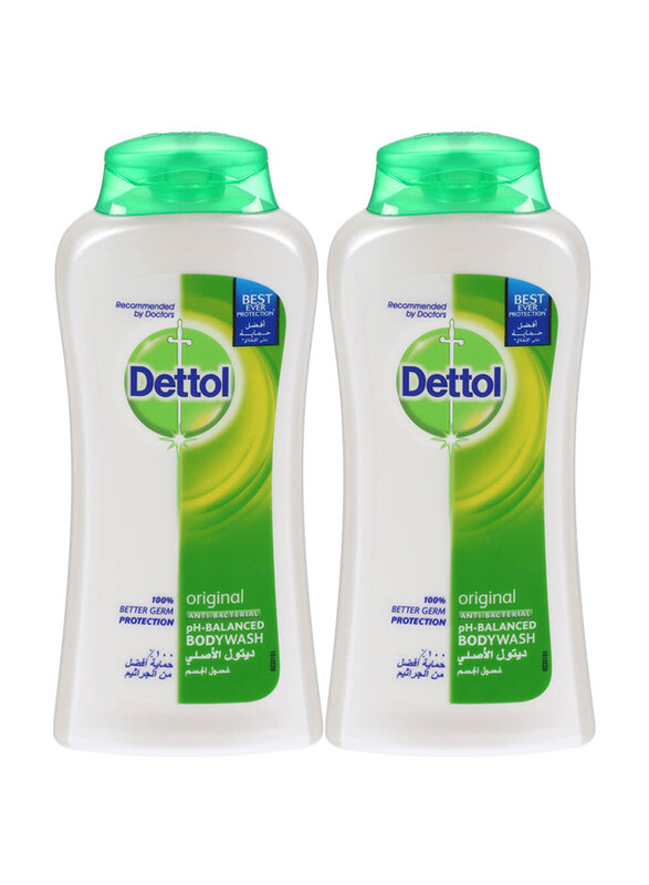 

Dettol Original Shower Gel, 250ml, 2 Pieces