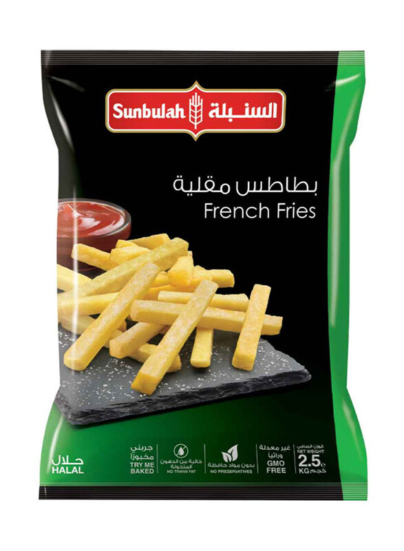 

Sunbulah Potato Fries French, 2.5 Kg