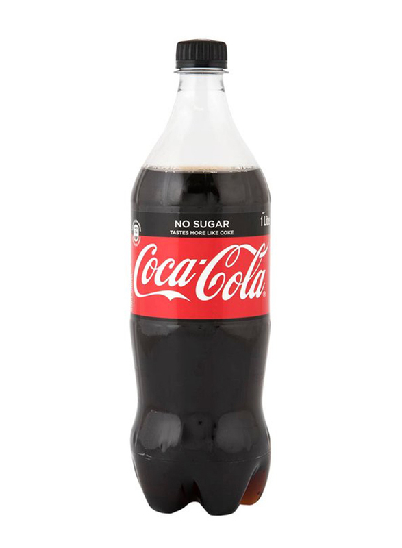 Coca Cola Zero Calories Soft Drink, 1 Liter