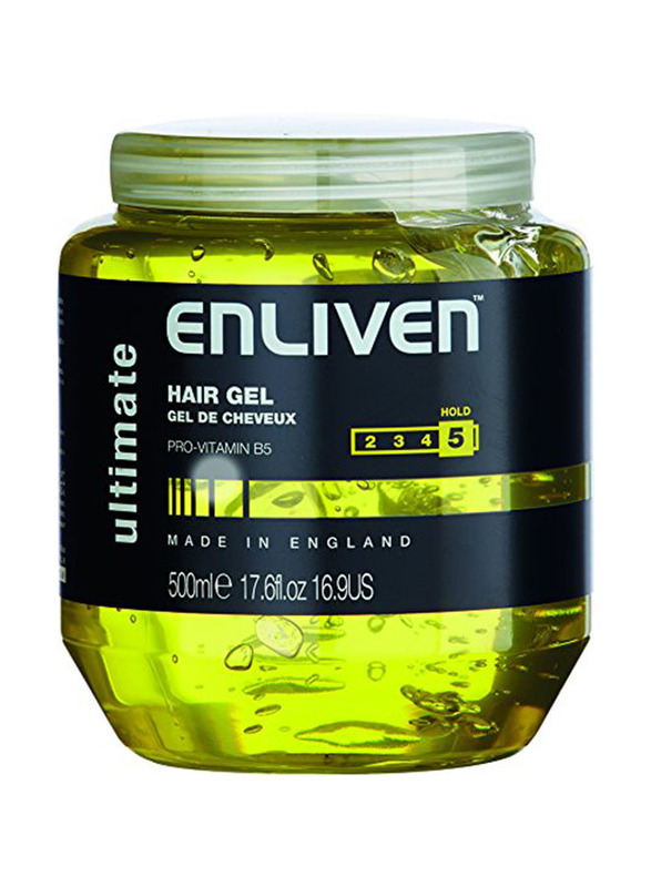 Enliven Ultimate Pro-Vitamin B5 Hair Gel for All Hair Types, 500ml