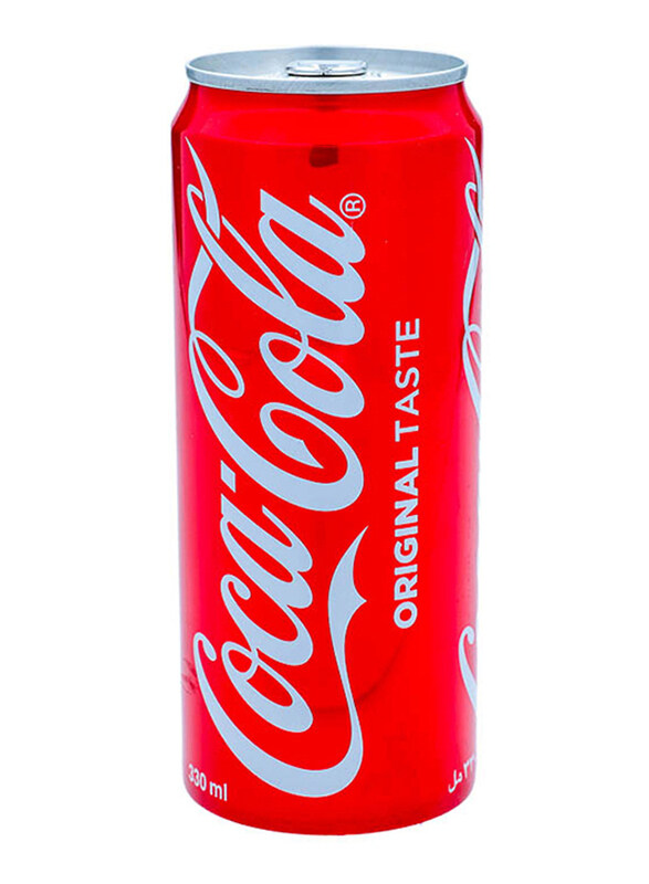 

Coca Cola Original Carbonated Soft Drink Can, 330ml