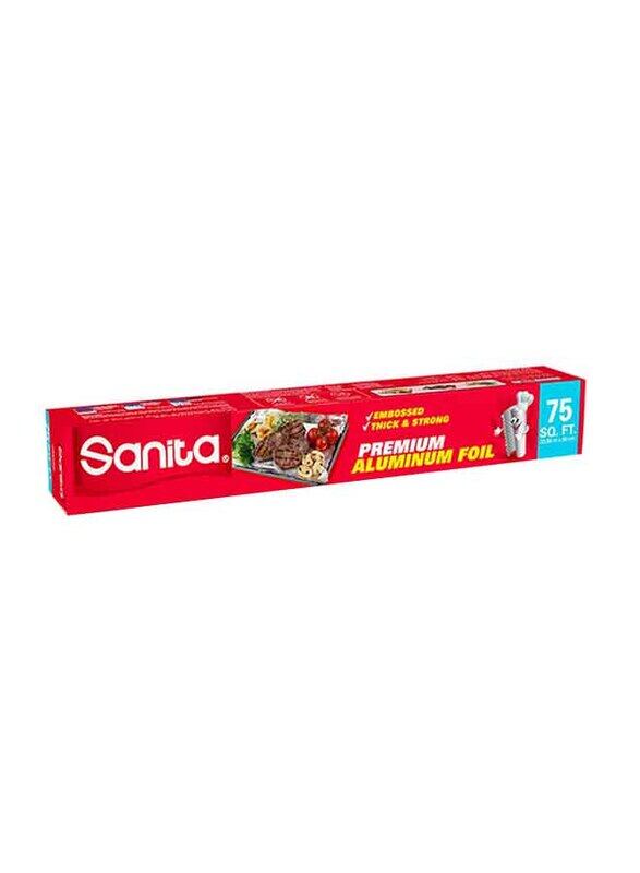 

Sanita Premium Aluminum Foil, 75 Sq.Ft.