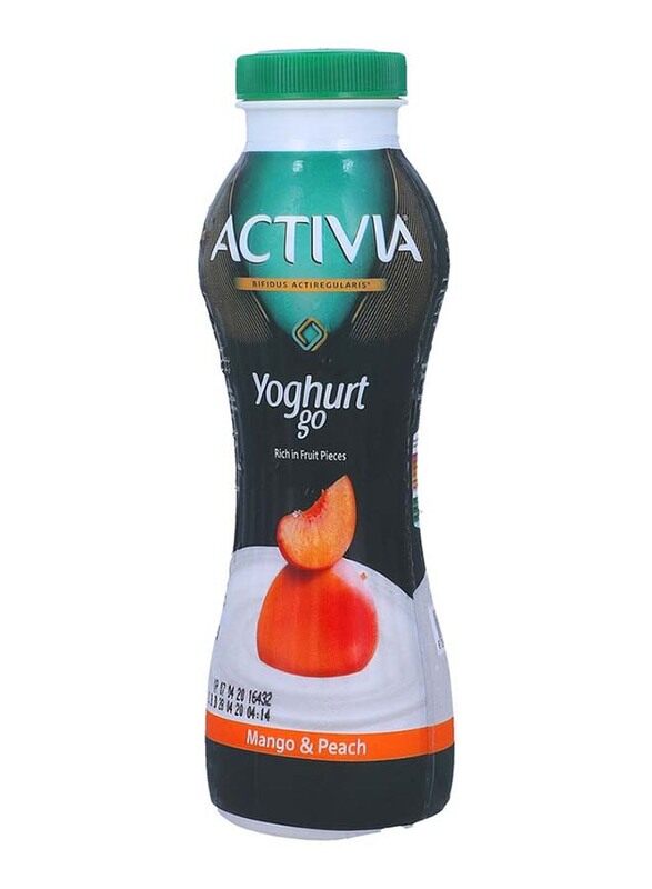 

Activia Mango & Peach Yoghurt Drink, 280ml
