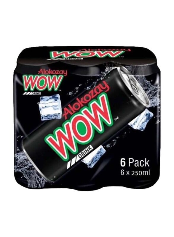 Alokozay Wow Drink, 6 x 250ml