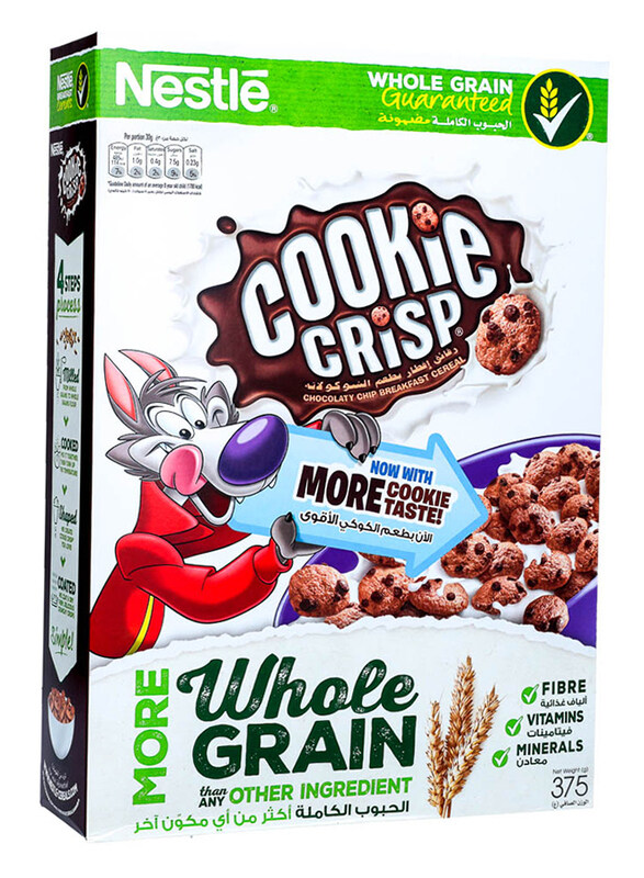 

Nestle Cookie Crisp Chocolaty Chip Cereal, 375g