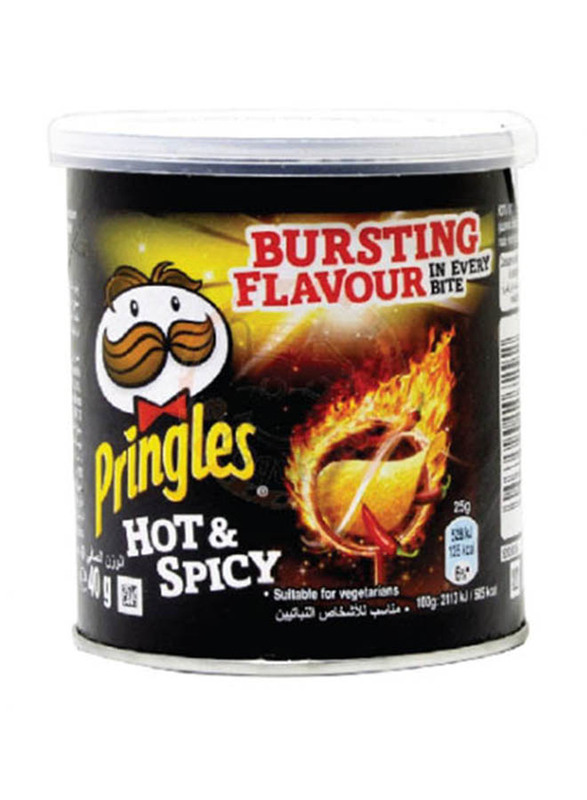 Pringles Hot & Spicy Chips, 25g
