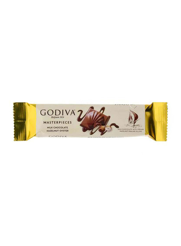 Godiva Milk Chocolate Hazelnut Oyster, 30g