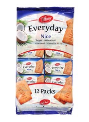 Tiffany Everyday Nice Sugar Sprinkled Coconut Biscuits, 12 x 50g