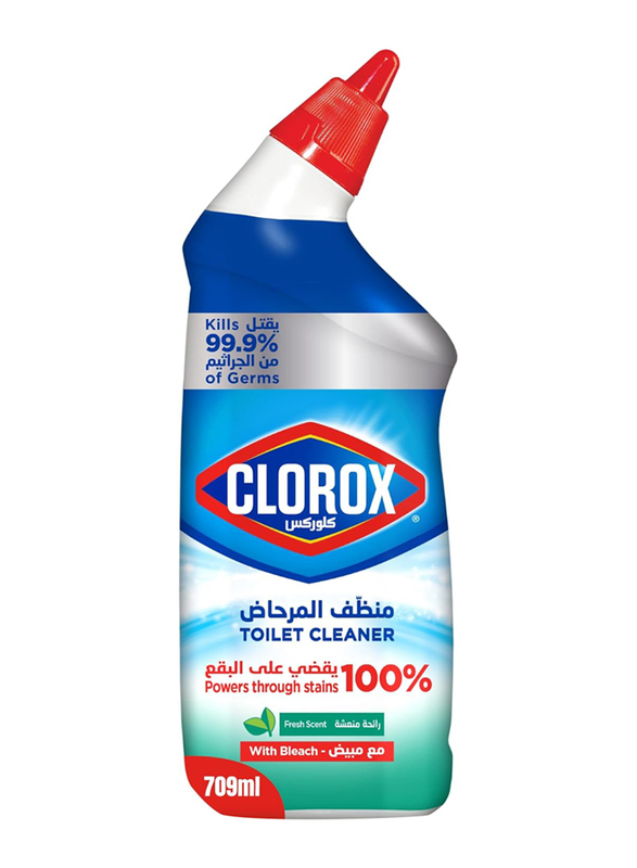 

Clorox Toilet Cleaner with Bleach, 709ml