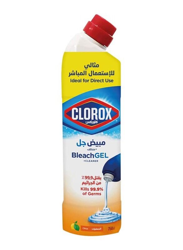 

Clorox Citrus Purity Bleach Gel & Cleaner, 750ml