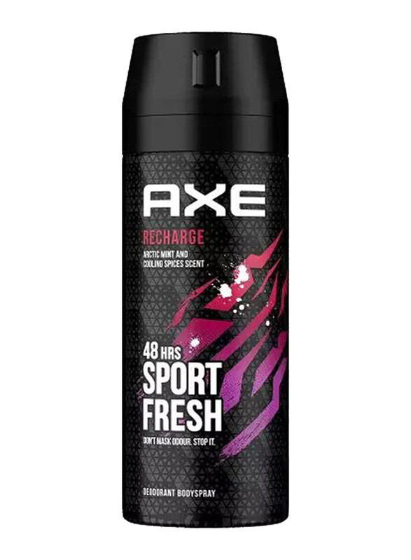 

Axe Men's Recharge Rock Deodorant Body Spray, 150ml