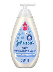 Johnson's Baby 500ml Extra Moisturizing Wash for Newborn Babies