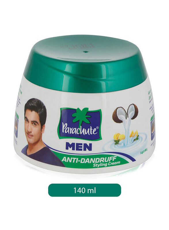 

Parachute Men Anti Dandruff Styling Cream for Sensitive Scalp, 140ml