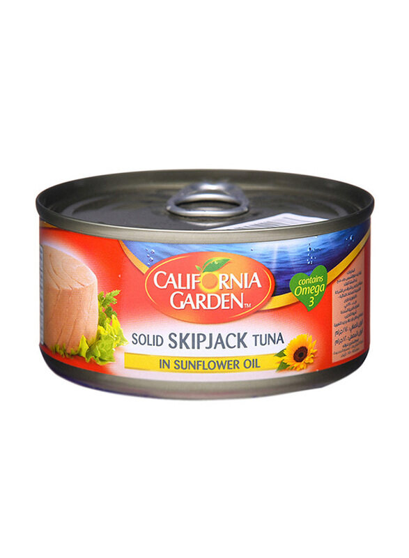 

California Garden Solid Skipjack Tuna In Sunflower Oil, 170g