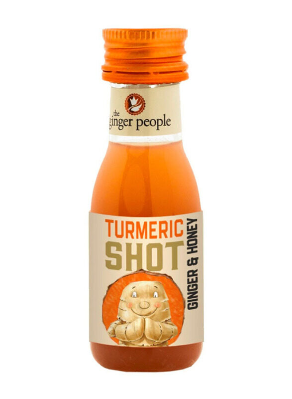 

The Ginger People No Added Sugar Turmeric Shot with Ginger & Honey, 30ml