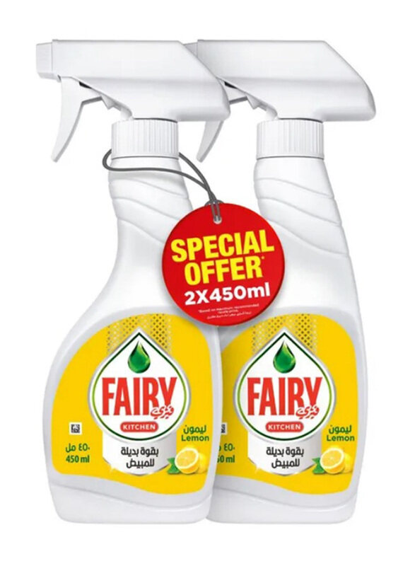 

Fairy Lemon Kitchen Spray, 2 x 450ml