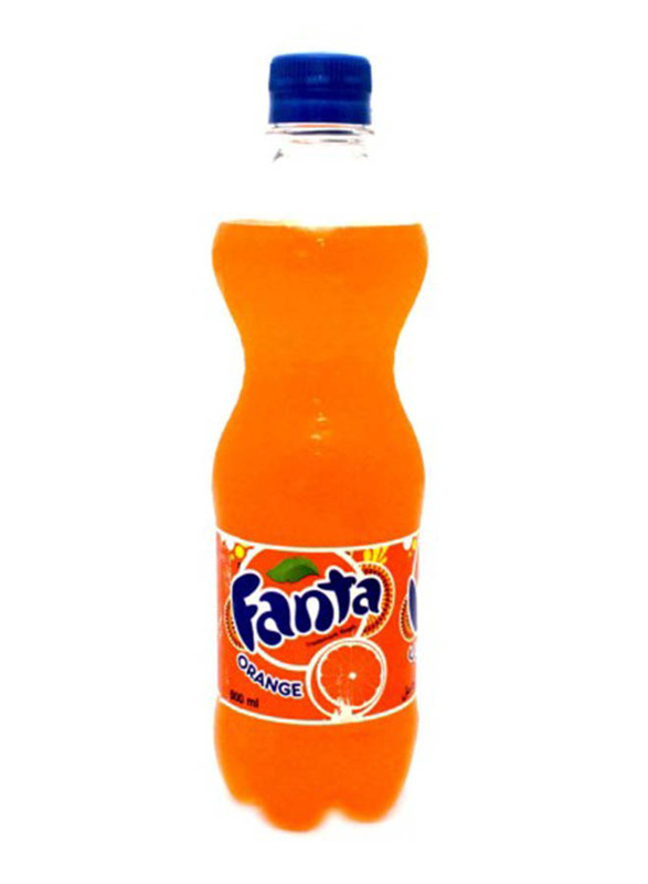 Fanta Orange Carbonated Soft Drink Pet Bottle, 500ml