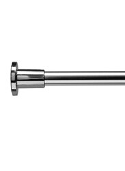 Aluminium Shower Curtain Rod, Chrome