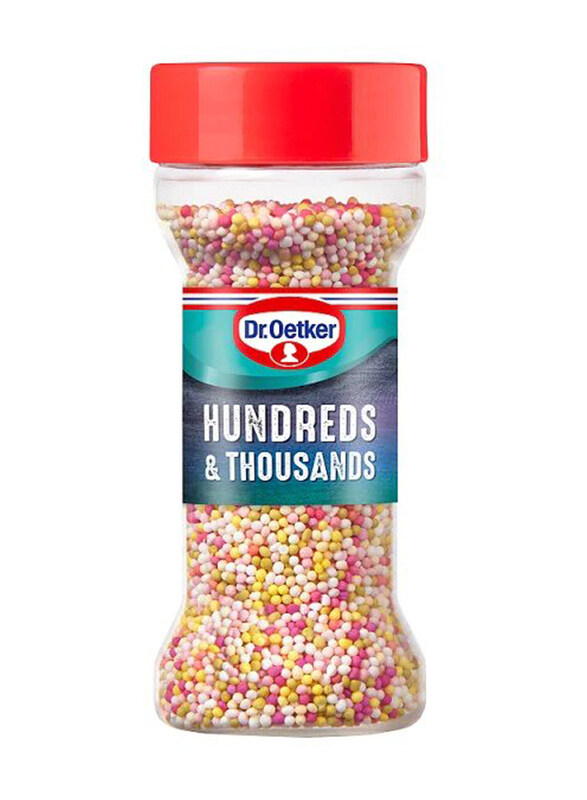 

Dr. Oetker Hundred & Thousands Sprinkles Jar, 65g