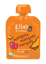 Ella's Kitchen Organic Super Smooth Puree Mangoes, 70g