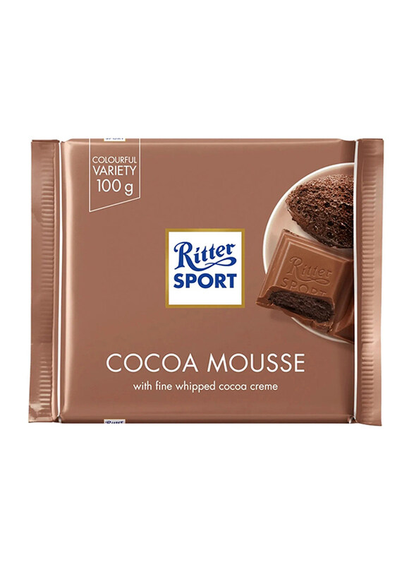 

Ritter Sport Cocoa Mousse Chocolate, 100g