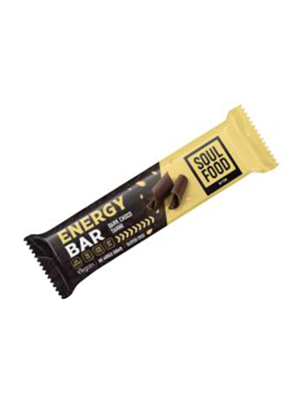 

Soul Food Dark Chocolate Tahini Energy Bar, 40g