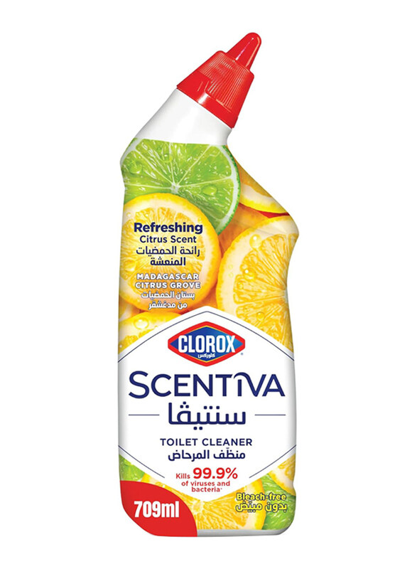 

Clorox Scentiva Madagascar Citrus Grove Toilet Cleaner, 709ml