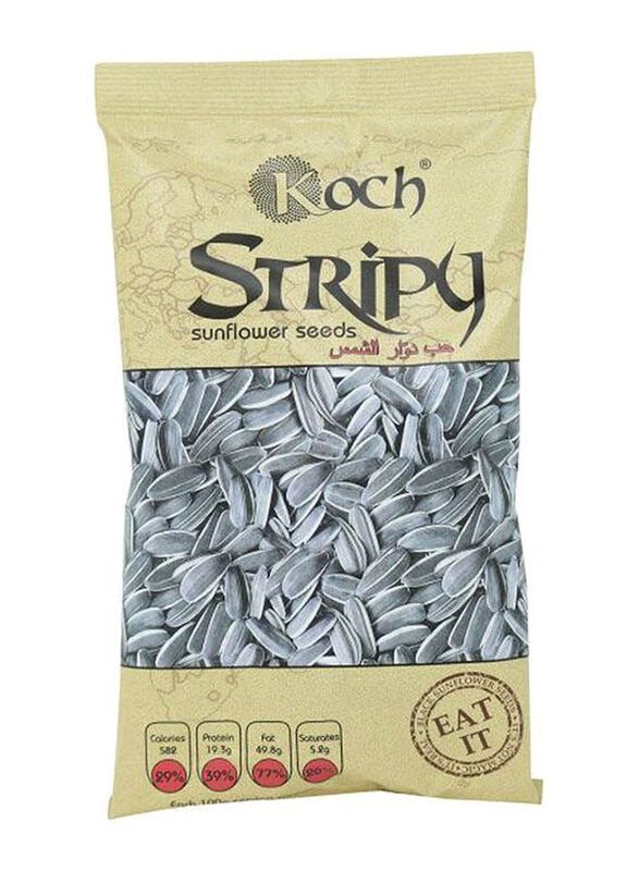 

Koch Stripy Roasted Sunflower Seeds, 100g