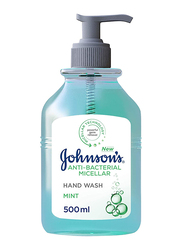 Johnson's Mint Antibacterial Hand Wash, 500ml