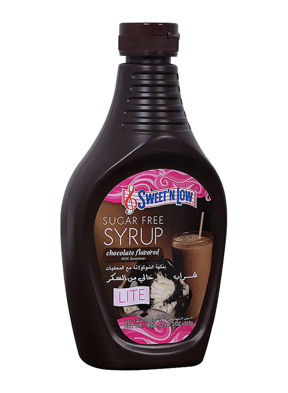 Sweet N Low Sugar Free Chocolate Flavoured Syrup, 510g