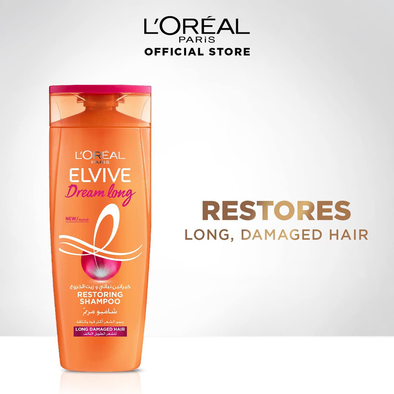 L'Oreal Paris Elvive Dream Shampoo for Long Damaged Hair, 400ml