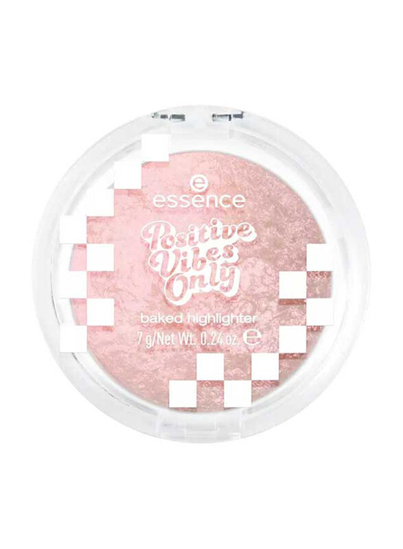 

Essence Positive Vibes Only Baked Highlighter, Pink