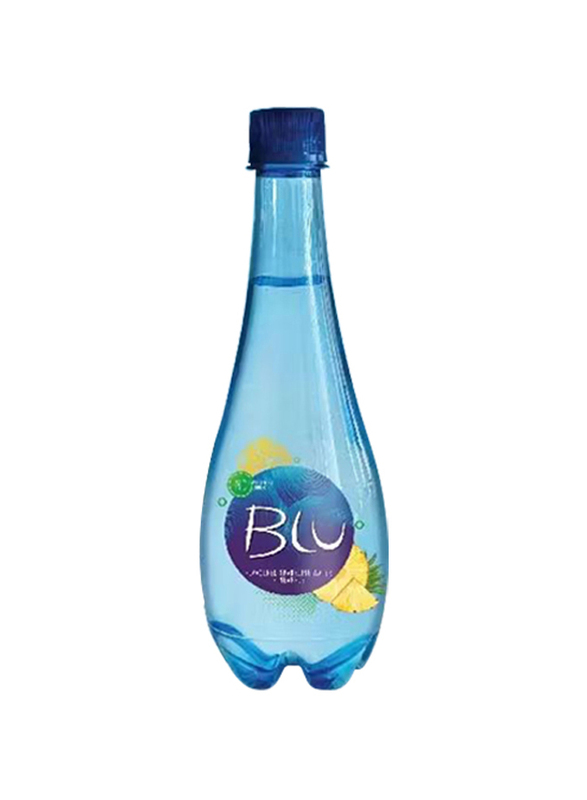 Blu No Sugar Pineapple Flavour Sparkling Water, 500ml