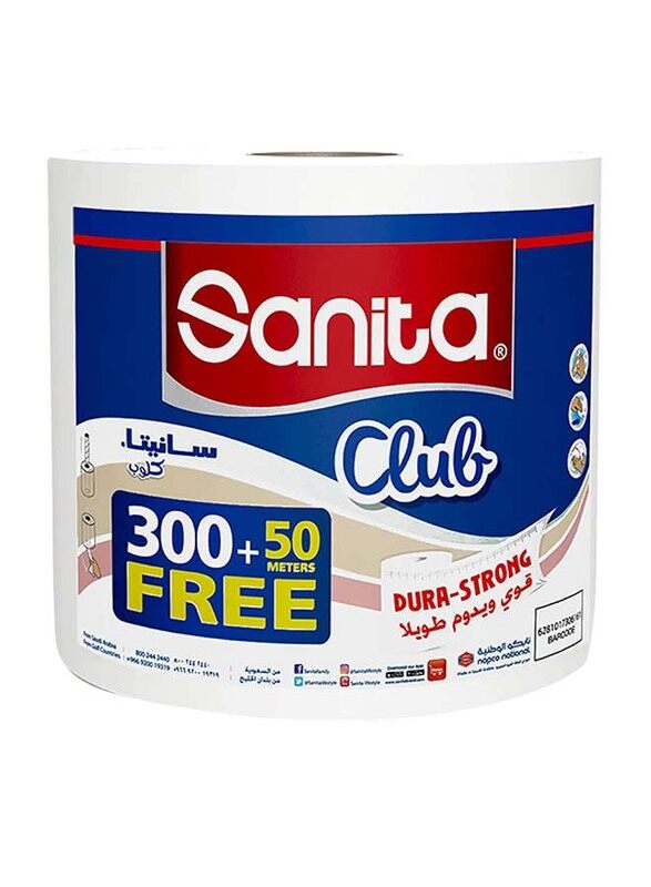 

Sanita Club Dura Strong Tissue Roll, 350 Meters